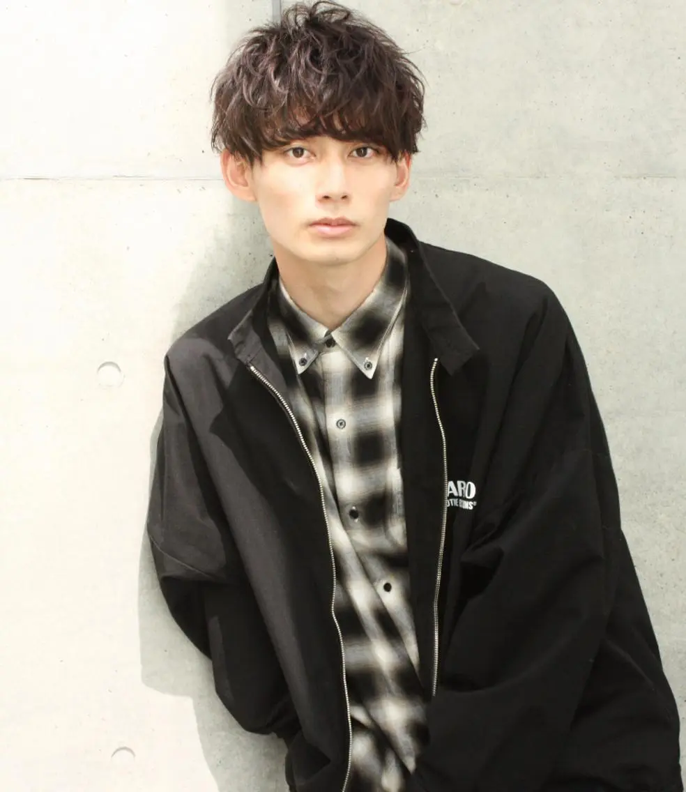 ショート メンズ マッシュ konno shoのヘアスタイル