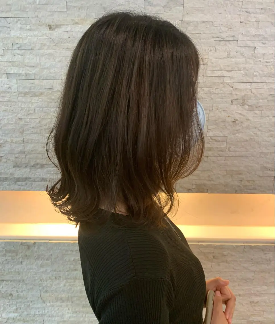 ミディアム カット ヘアセット ✄折橋 彩花🐶🍑のヘアスタイル
