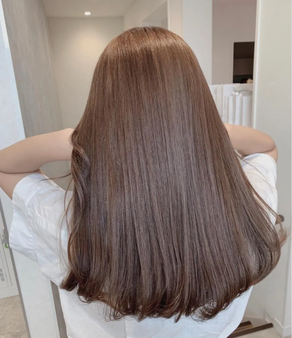ロング カラー HAREru. モデル募集【戸塚】のヘアスタイル