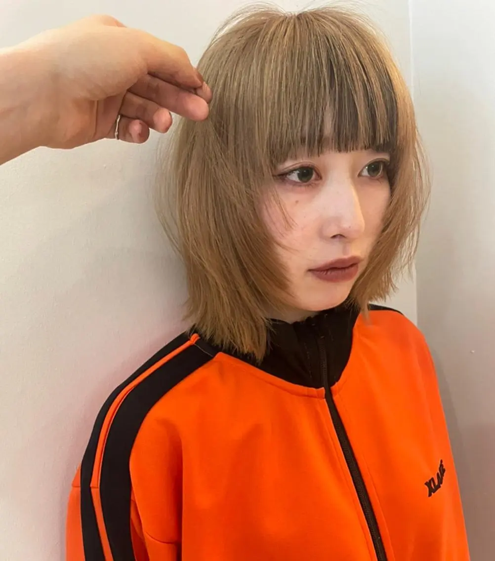 ショート カラー Pia ツボイ ケイタのヘアスタイル