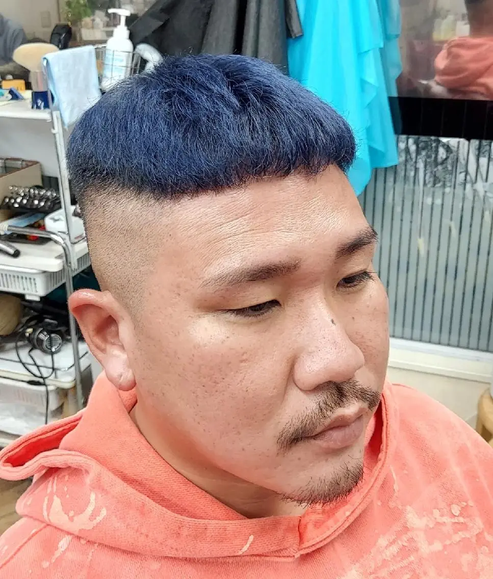 ショート カット ヘアカラー 河合 勇喜のヘアスタイル