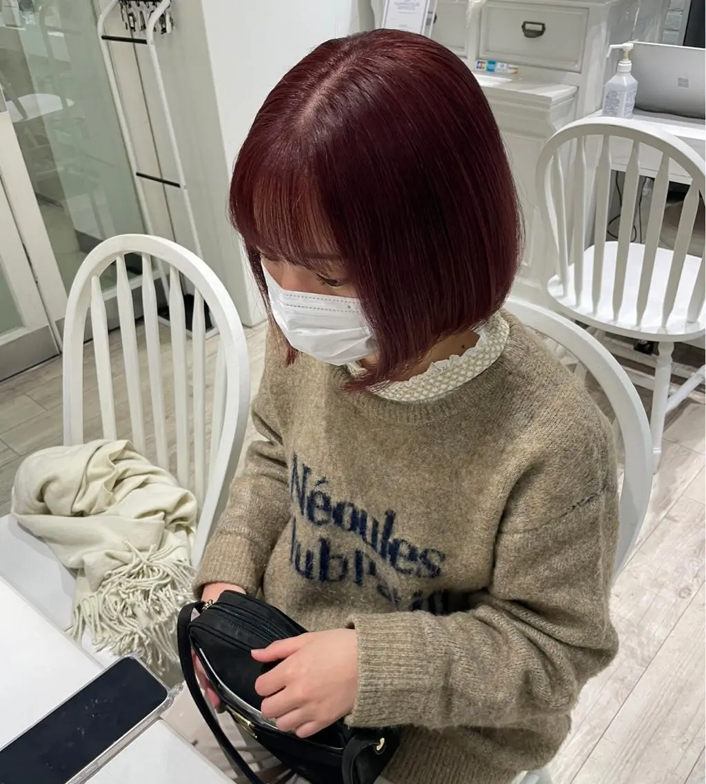 ショート カラー ベージュカラー ブリーチ ブラウンカラー チョコレートブラウン 透明感カラー ヘアアレンジ/ 暖色🩵hazukiのヘアスタイル