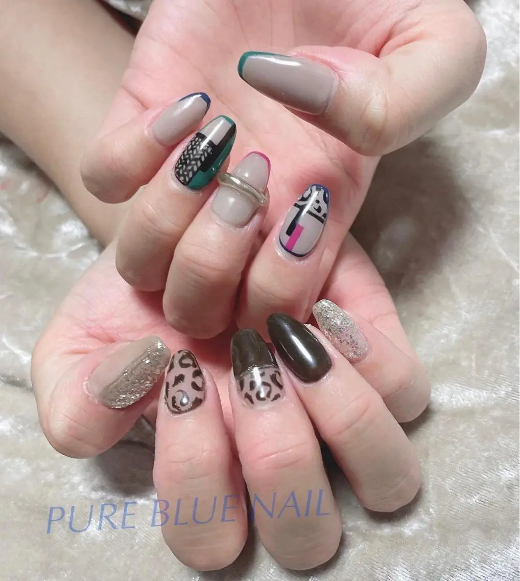 ネイル PURE BLUE NAILのネイルデザイン