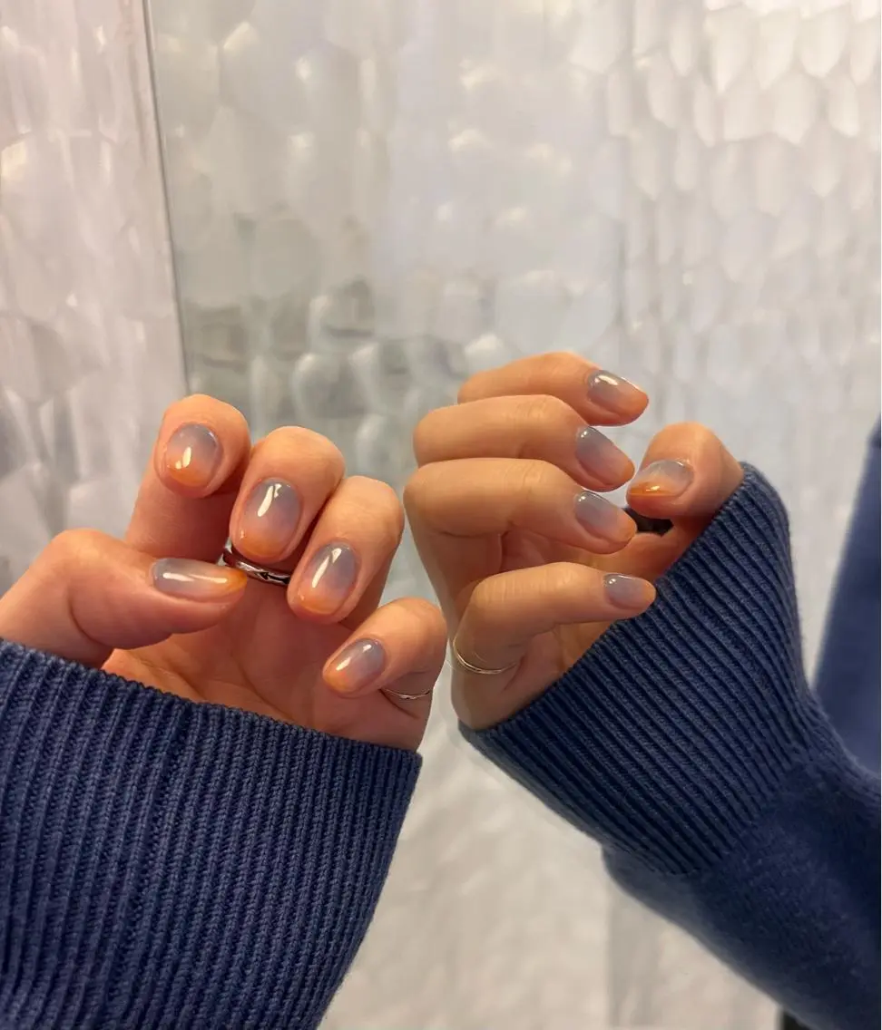 ネイル グラデーション 持ち込み ニュアンスネイル Charme. NOBUKOのネイルデザイン