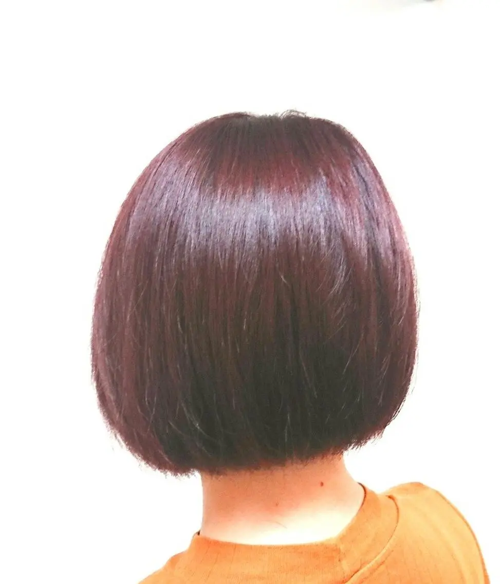 ショート ヘアカラー トリートメント 渡辺 康行のヘアスタイル
