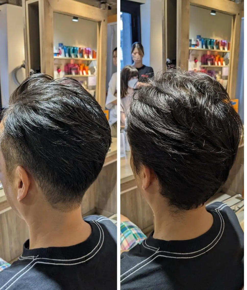 メンズ カット alushe 岡 陽子のヘアスタイル