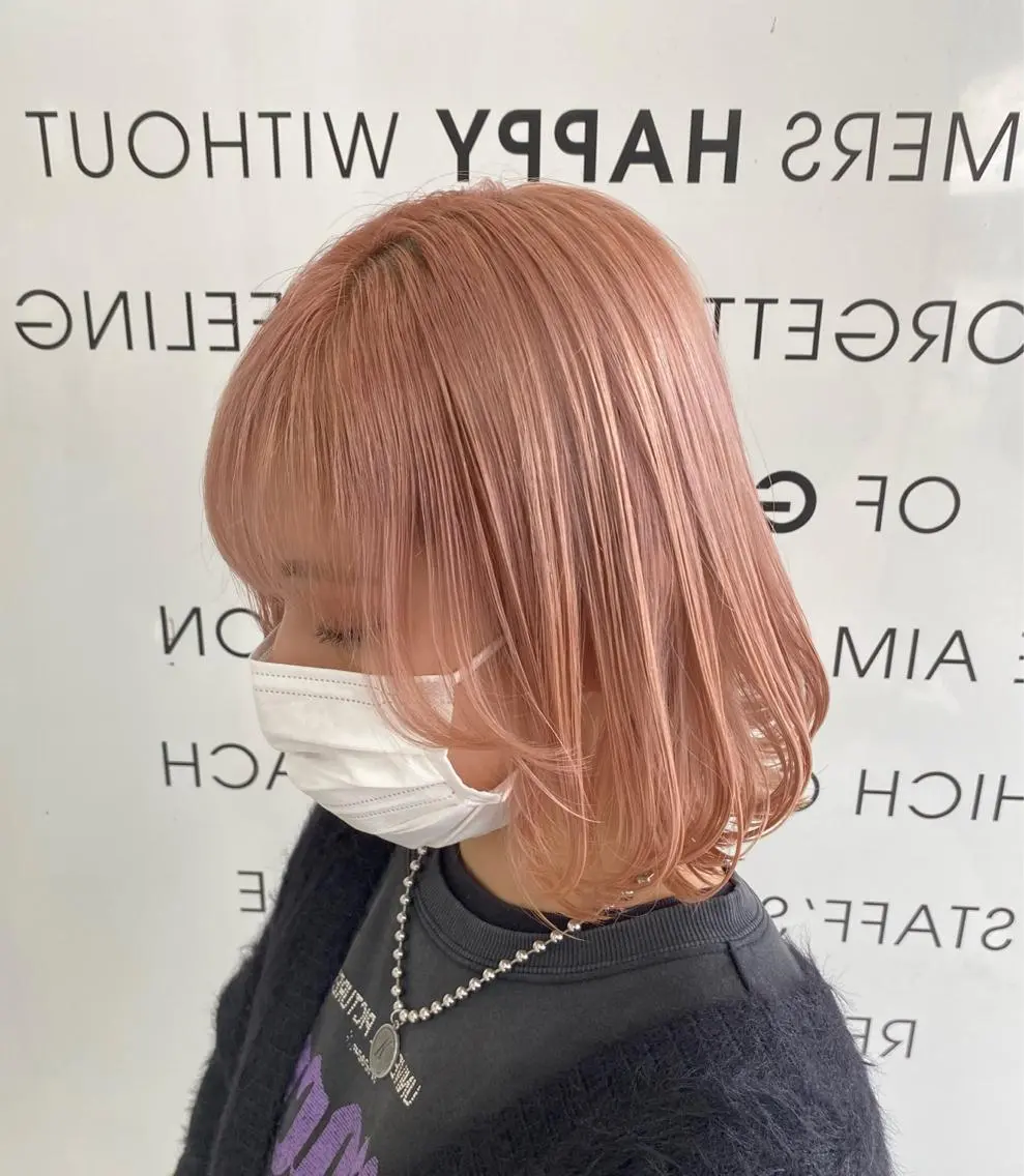 ショート カラー 美容室 HAKUAのヘアスタイル