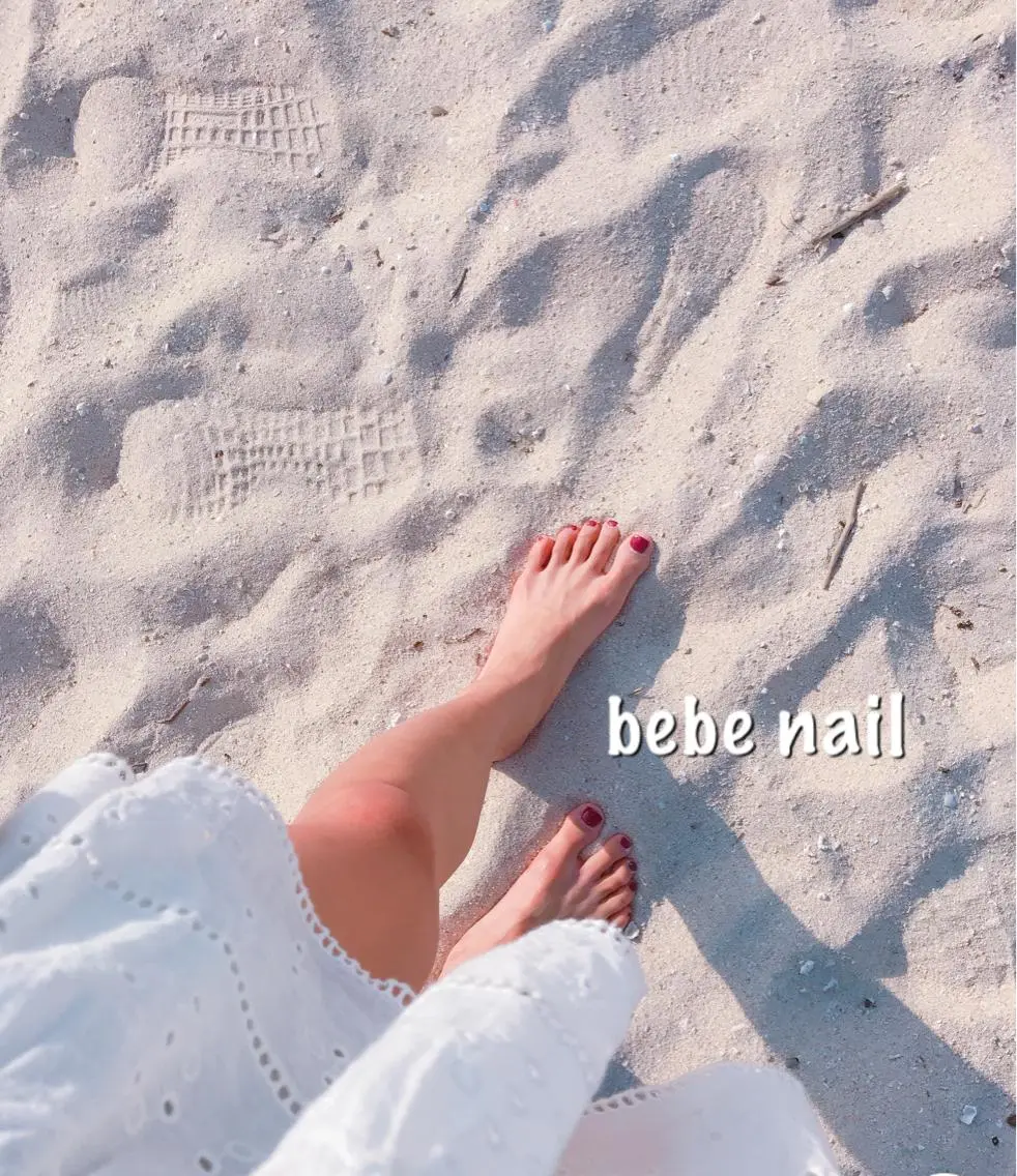 ネイル フットネイル ジェルネイル ワンカラーネイル パラジェル Ann nailのネイルデザイン