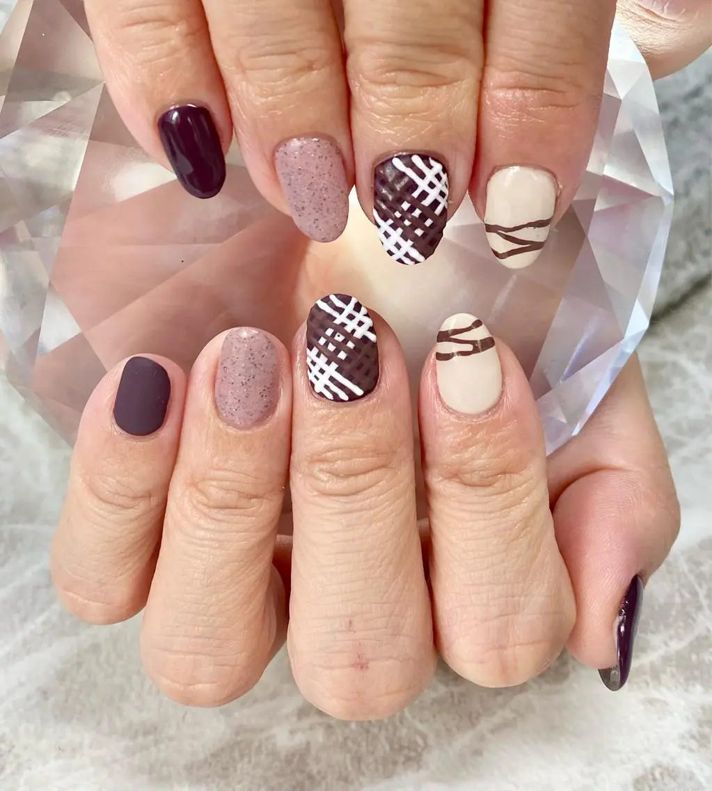 ネイル バレンタイン ハンドネイル ゆぴねいる yupinailのネイルデザイン
