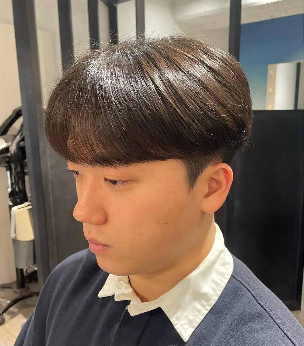 ショート メンズ カット パーマ key キーのヘアスタイル