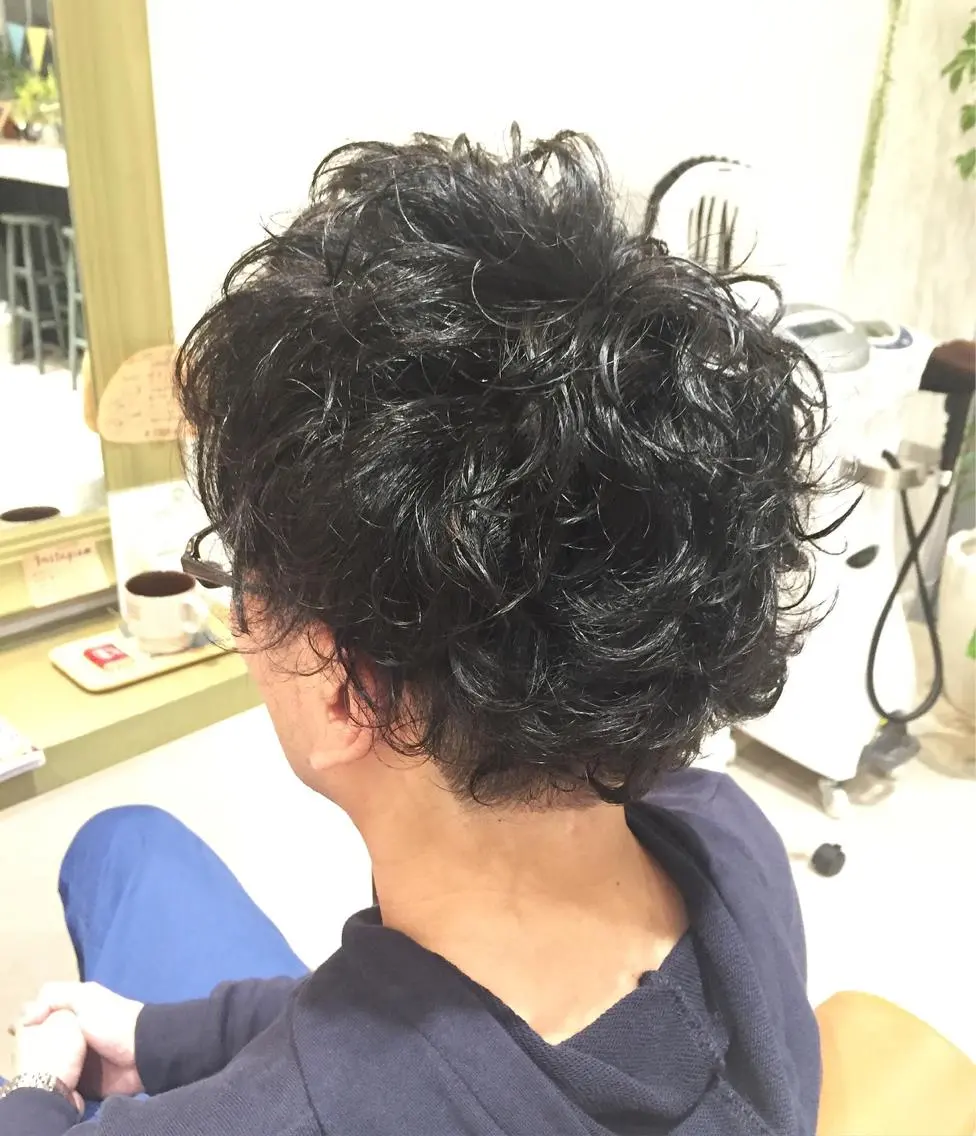 パーマ メンズ メンズパーマ カット パーマ ヘッドスパ メンズ指名多数!! 田島史也のヘアスタイル