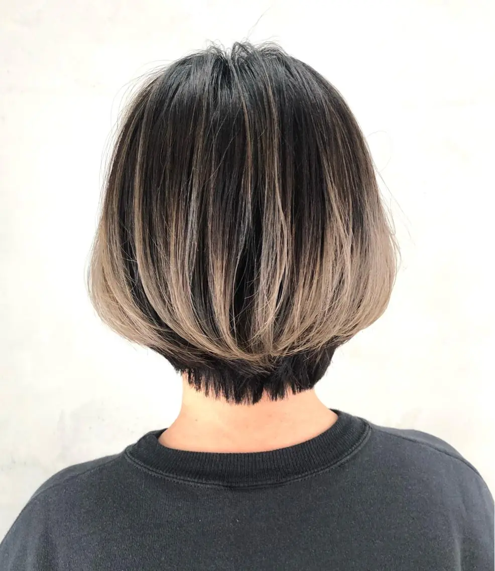 ショート カラー カラーモデル募集中 美容室ハピスのヘアスタイル