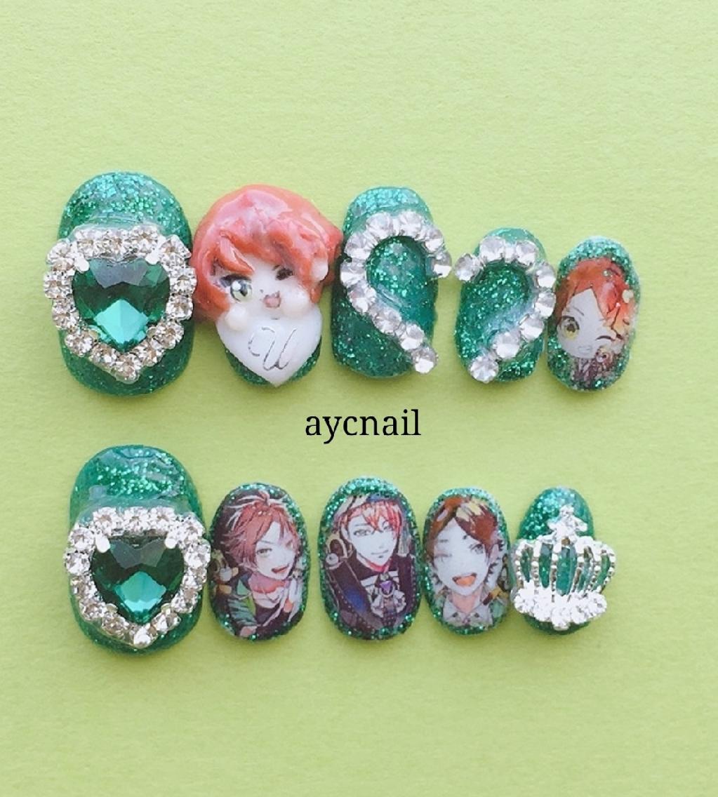 ネイル ハンドネイル 推しネイル | 　aycnailのネイルデザイン