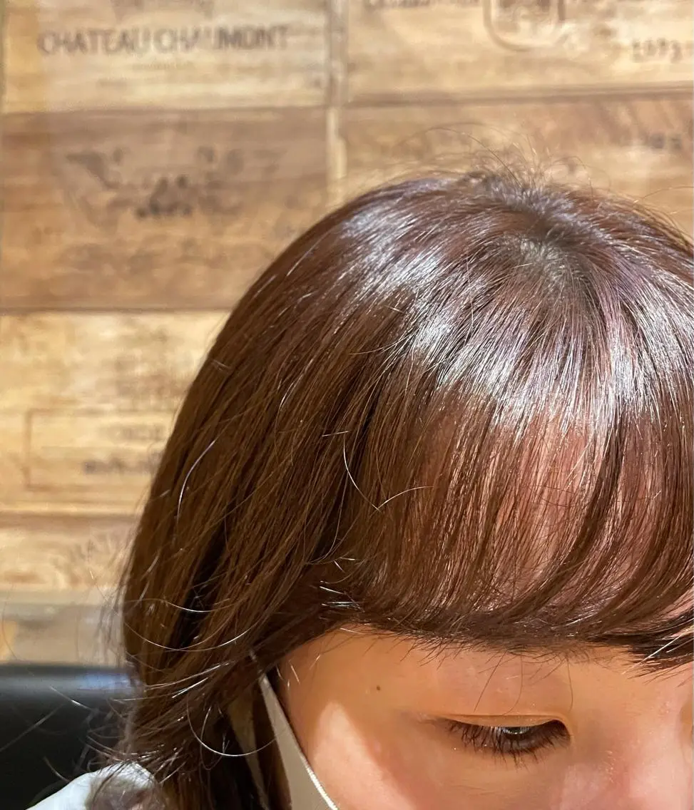 ミディアム カラー ベージュカラー ヘアカラー トリートメント 【ピンク/韓国ヘア/ ヘアセット】亜海のヘアスタイル