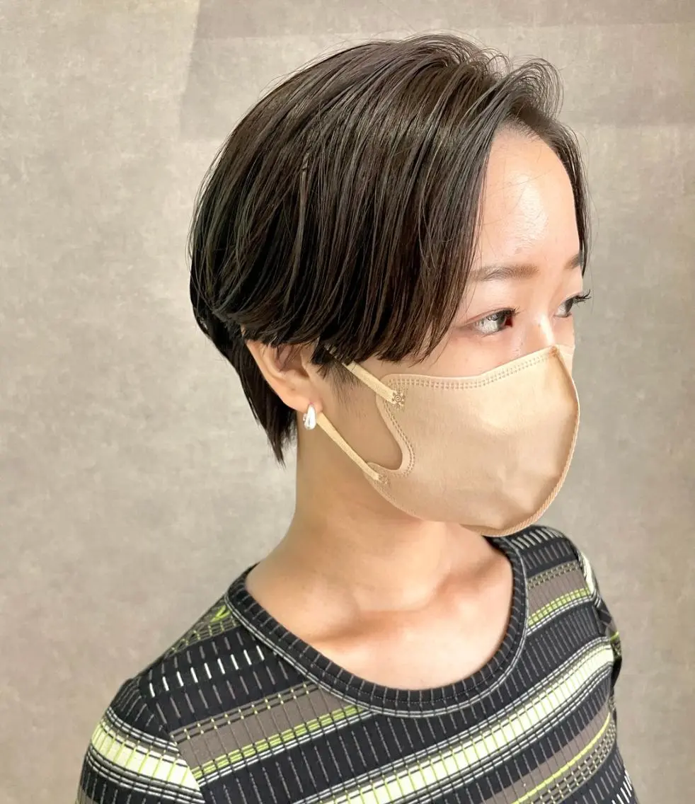 ショート 河原 亮のヘアスタイル