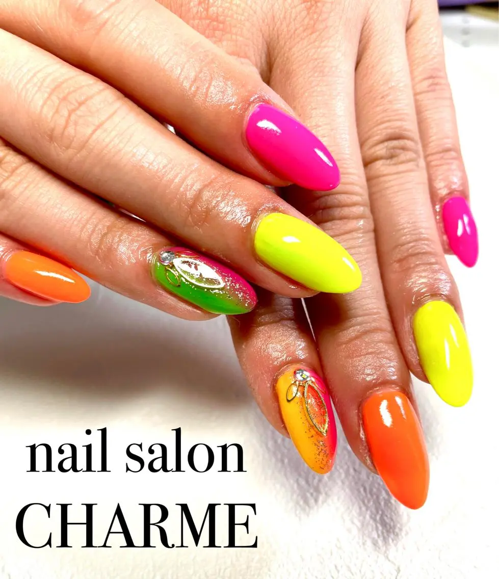 ネイル nail salon CHARMEのネイルデザイン