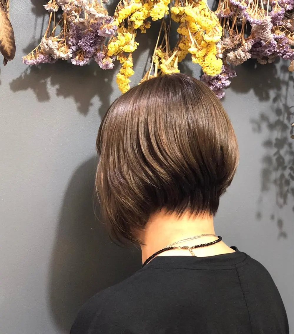 ショート カラー ヘアアレンジ ショートボブ ボブ ショートヘア 森下 友　Dio...池袋のヘアスタイル