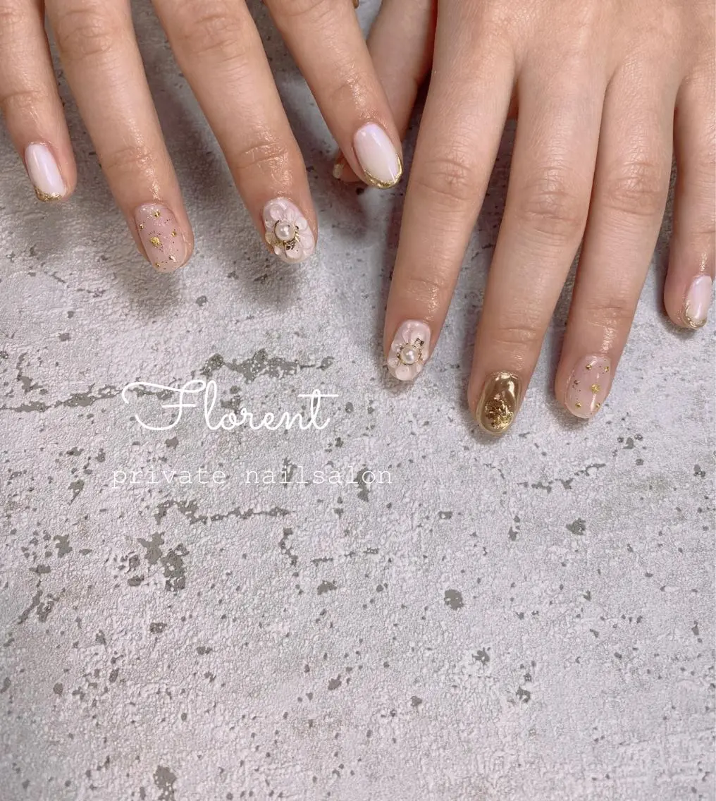 ネイル ハンドネイル florent nailのネイルデザイン