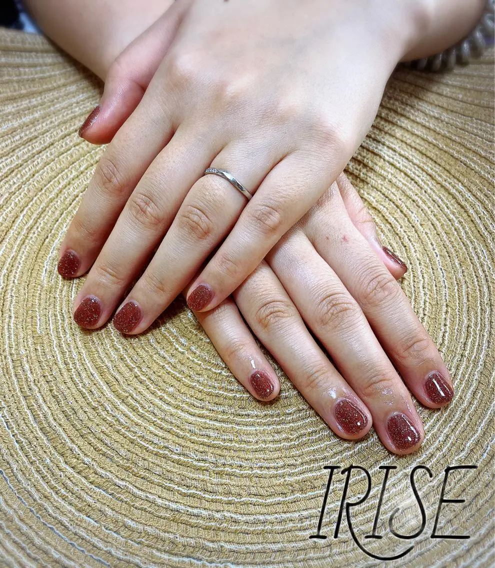 ネイル フラッシュネイル ジェルネイル キラキラネイル salon de iriseのマツエク・マツパデザイン