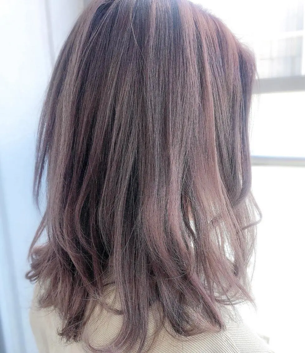 ミディアム 赤みを消す艶カラー✨ [都島]kaitoのヘアスタイル