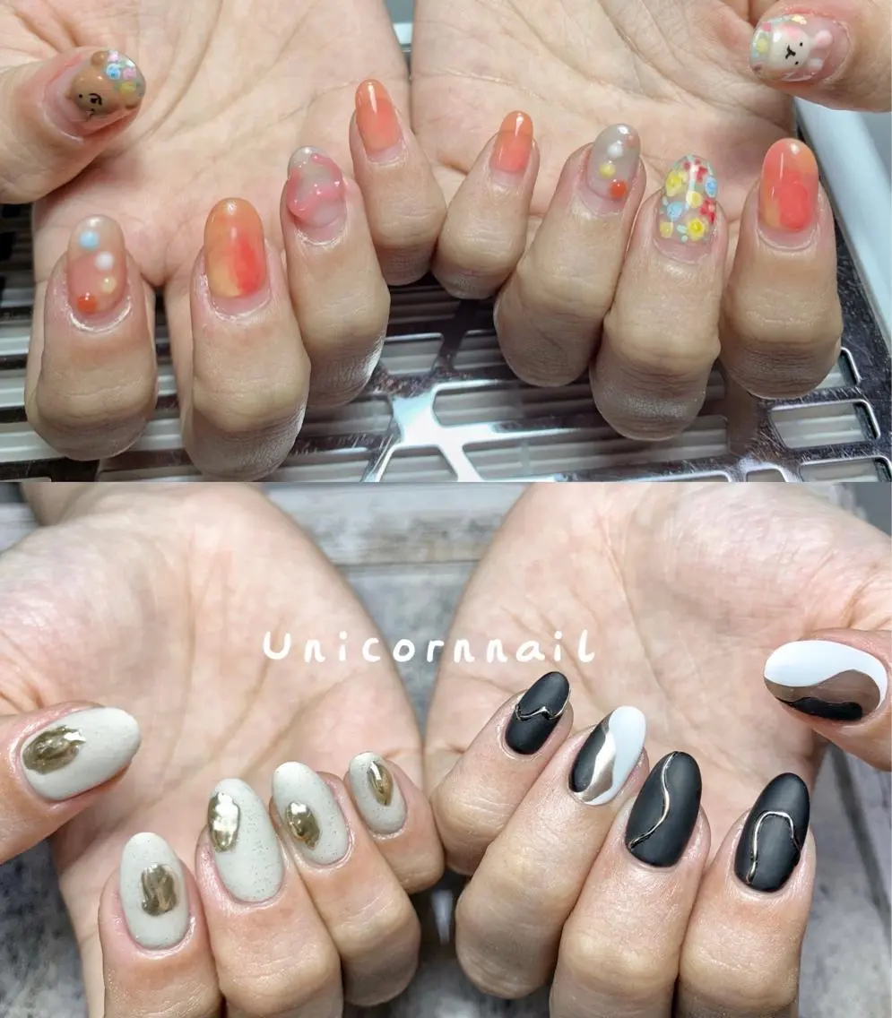 ネイル 持ち込み Unicorn Nail 矢場町店のネイルデザイン