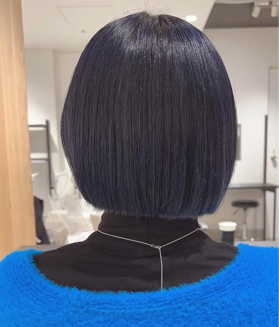ショート カラー カット ヘアカラー トリートメント ヘッドスパ スキバサミを使わない カット🌼唯🌼のヘアスタイル