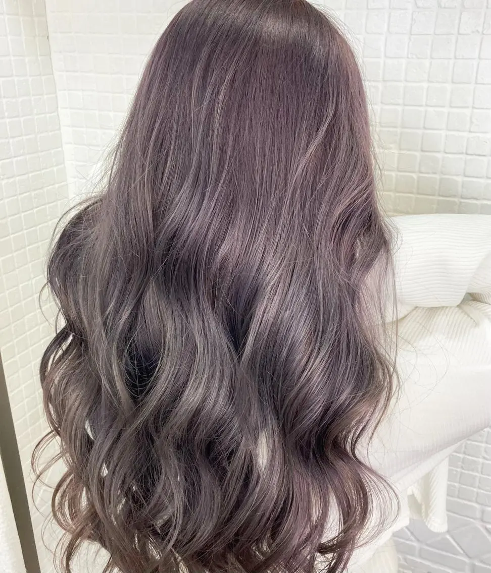 ロング カラー ヘアカラー ANKH CROSS 🦋mako🦋のヘアスタイル