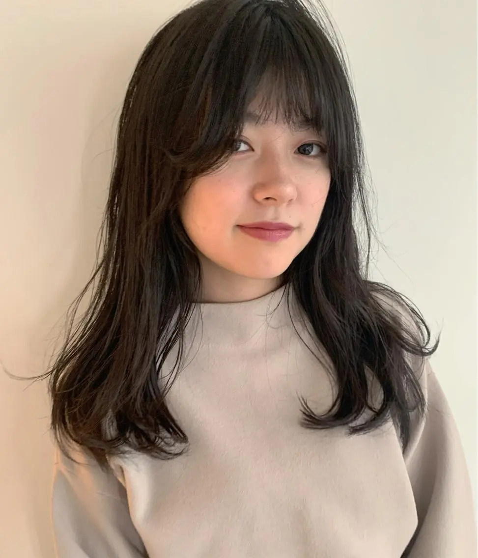 ミディアム カラー 透明感カラー ハイライトカラー ハイライト 柔らかいカラー🎀 rinaのヘアスタイル