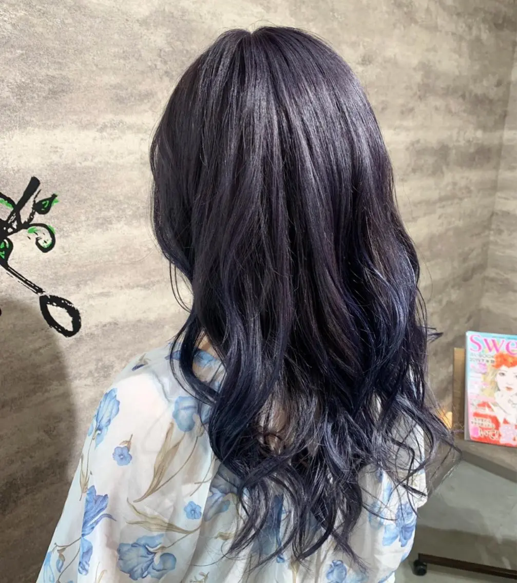 セミロング カラー 🫟Blanco🫟 Color&Careのヘアスタイル