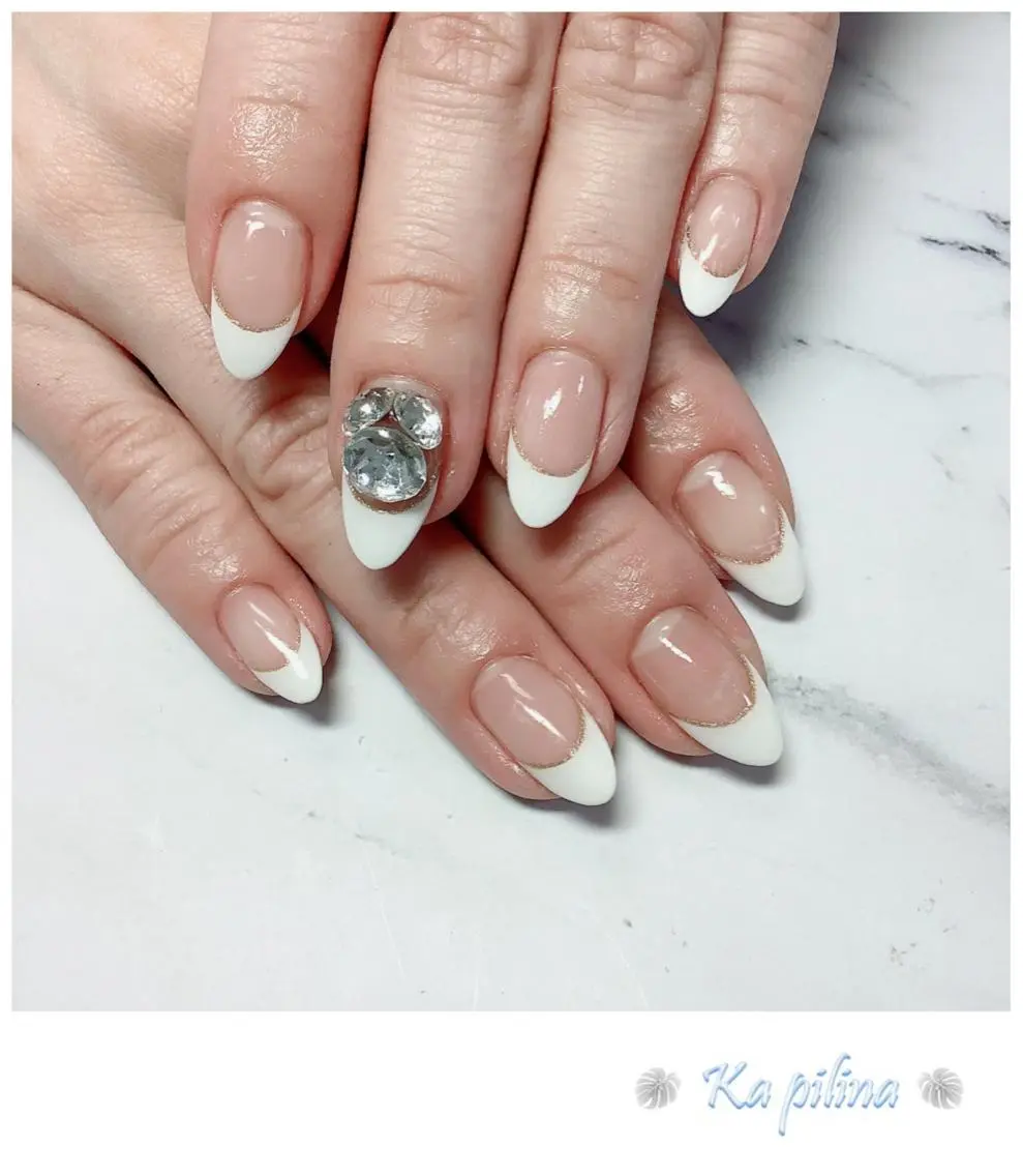 ネイル フレンチネイル シンプルネイル Nail salon Ka pilinaのネイルデザイン
