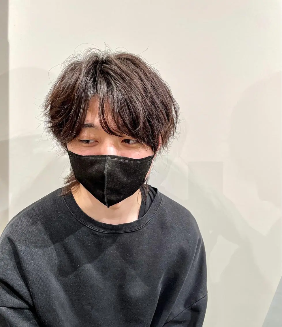 パーマ メンズ メンズ韓国風 【メンズ特化】 池田大成✂︎のヘアスタイル