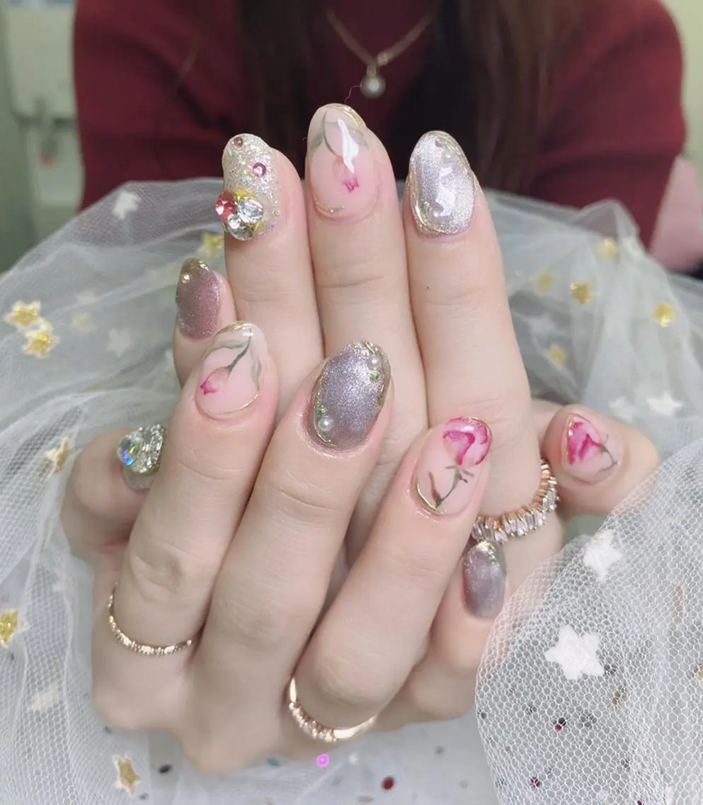 ネイル 💅ネイルサロン ブラン🌈かすみのネイルデザイン