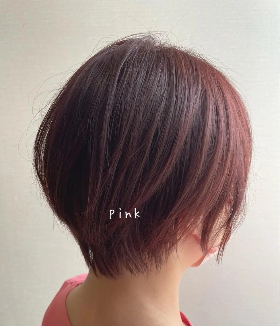 ショート カラー NOPPO 和泉市 美容室/奥村 飛鳥のヘアスタイル