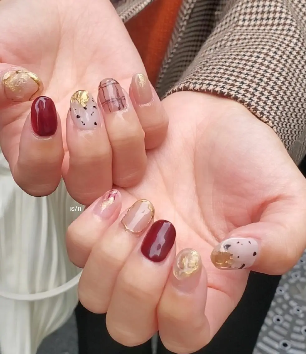 ネイル ハンドネイル 店長 佐藤のネイルデザイン