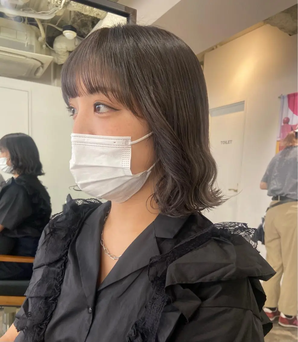 ミディアム カラー カット ヘアカラー トリートメント 🪽似合わせカラー RENA.🪽🩶のヘアスタイル
