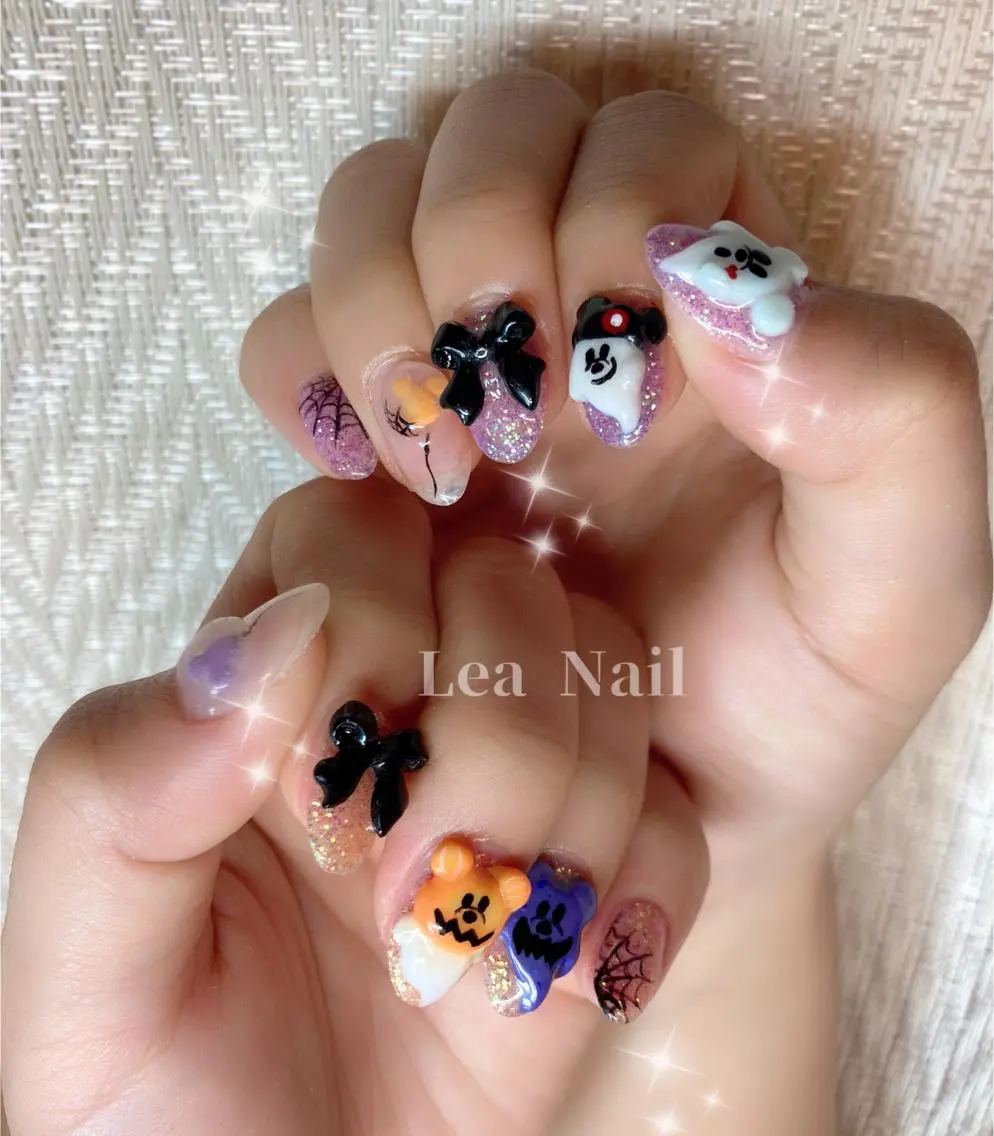 ネイル クリアネイル Lea Nailのネイルデザイン