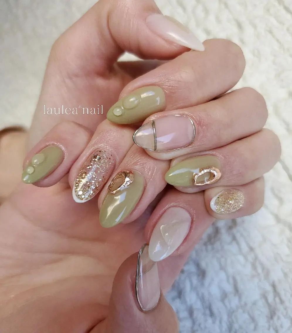 ネイル ニュアンスネイル 春ネイル salon WR by lauleaのネイルデザイン