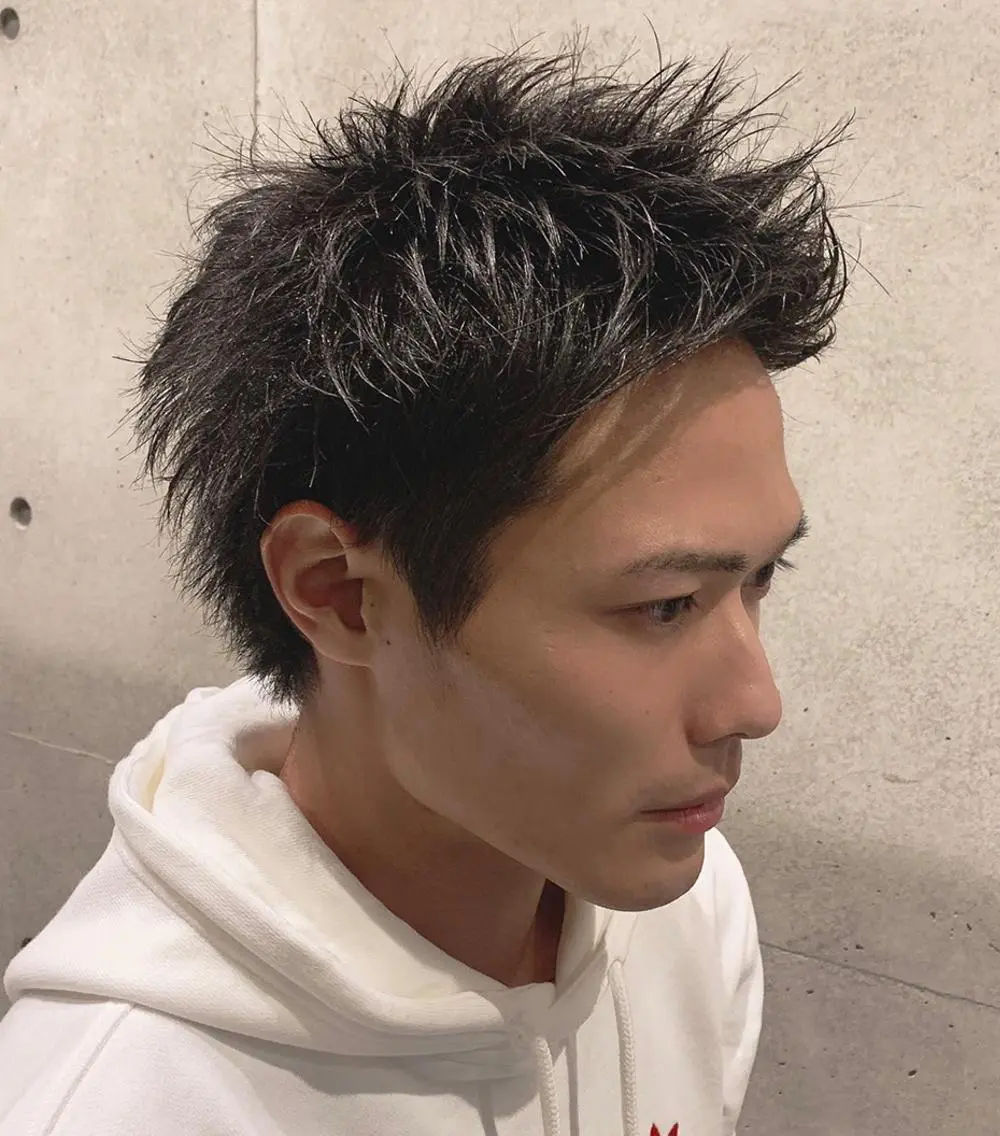 ショート カラー カット ヘアカラー トリートメント 大橋 輝久のヘアスタイル