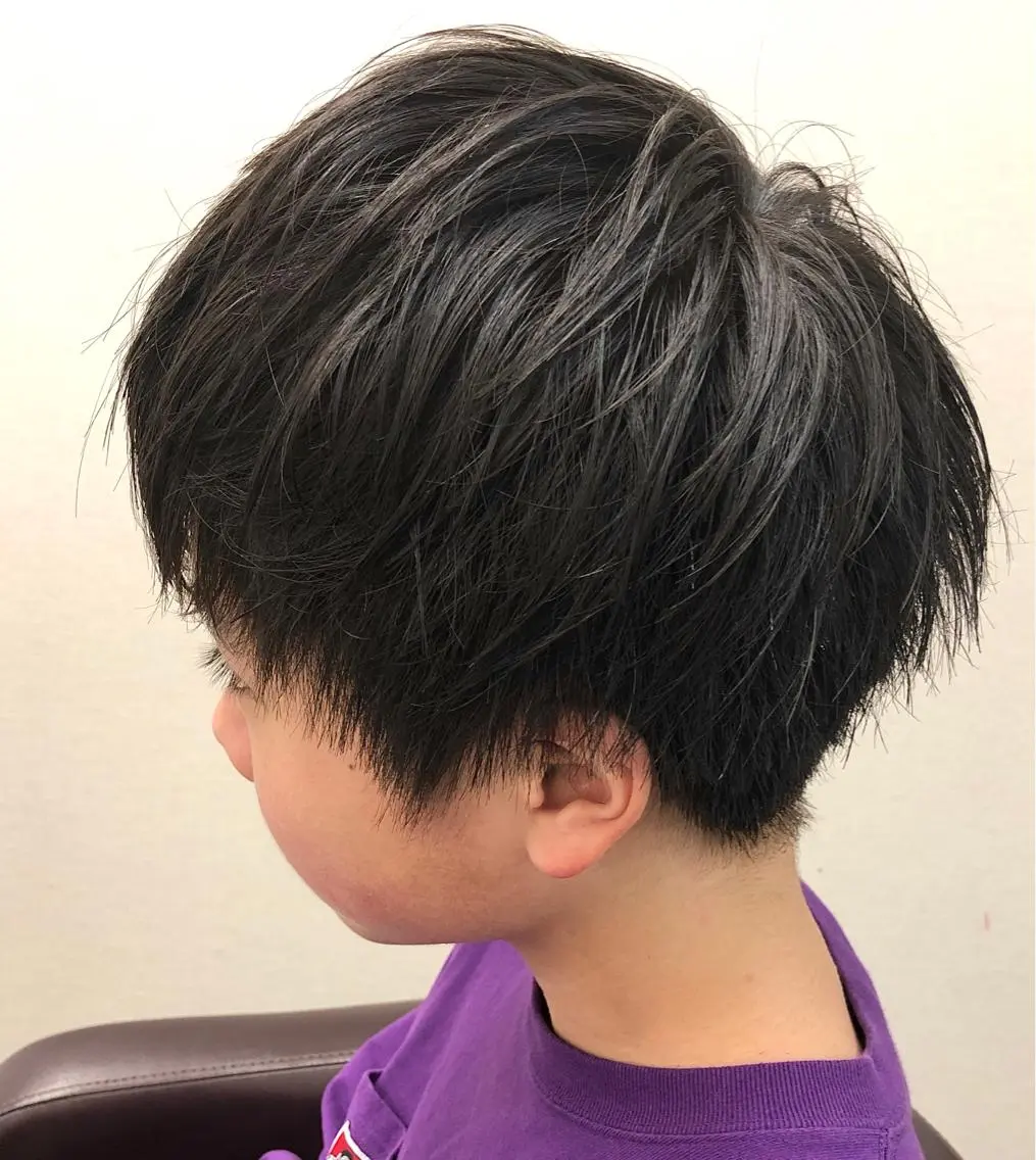 ショート カラー パーマ メンズ メンズ似合わせ🪞 kotoriのヘアスタイル