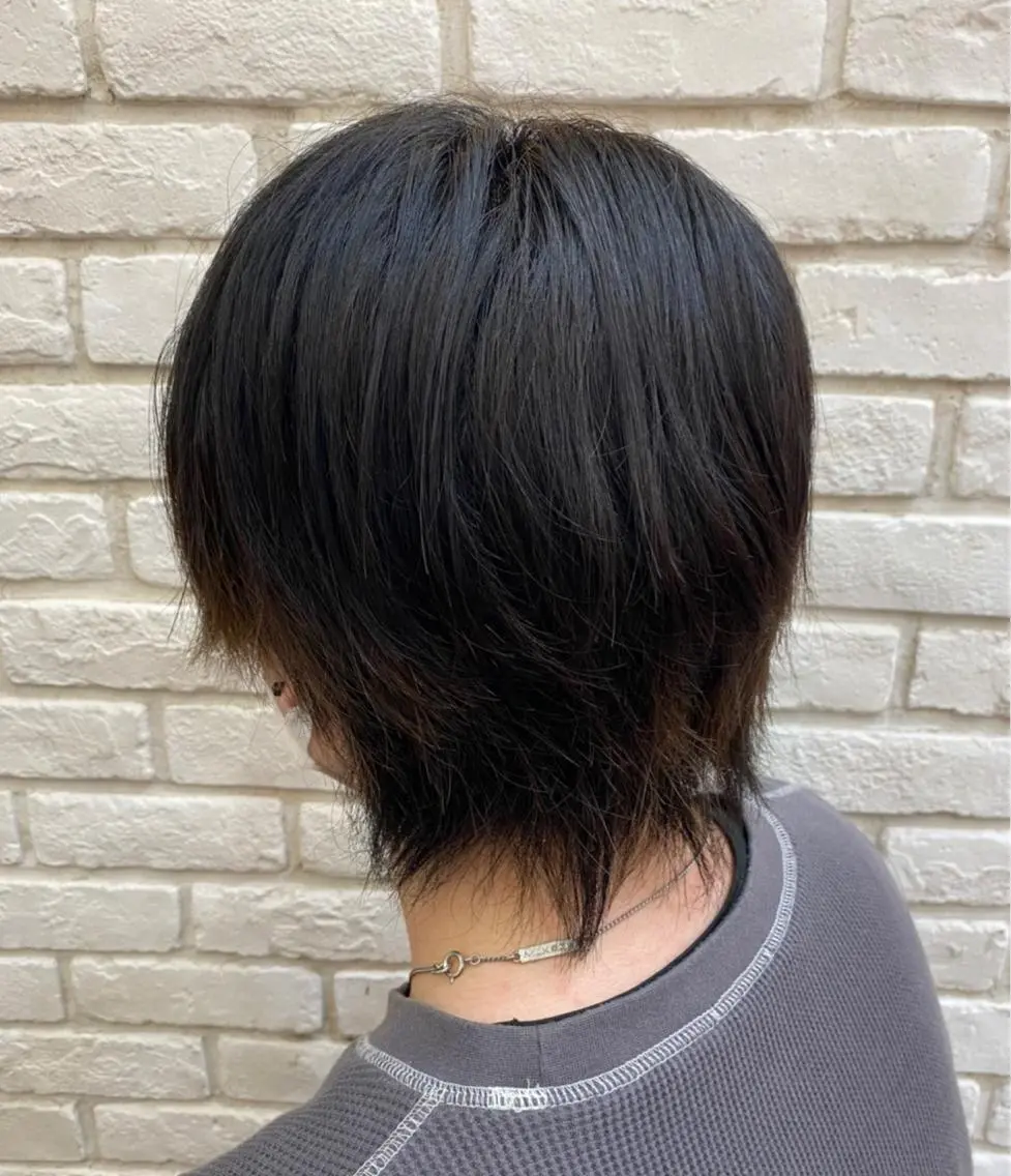 ショート ウルフカット creeb 宮前のヘアスタイル