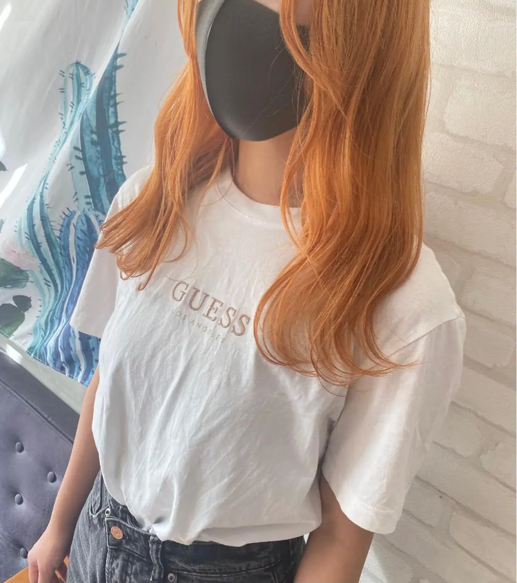 ロング ボブ エクステ ハイライト 髪質改善 韓国風ヘア ココルアナ 豊中美容室のヘアスタイル