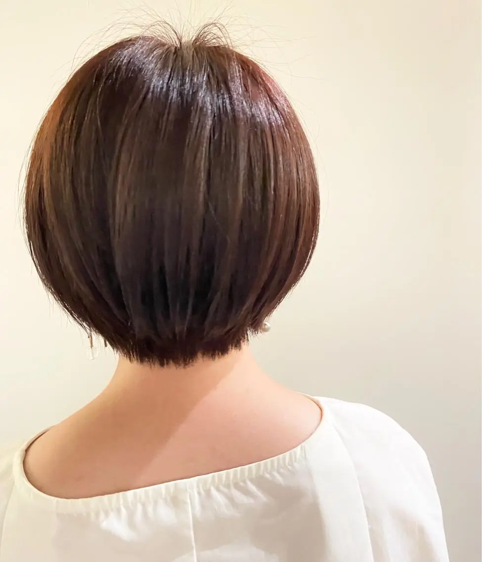 ショート カラー ヘアアレンジ ショートヘア カット ヘアカラー トリートメント 田中 あやなのヘアスタイル