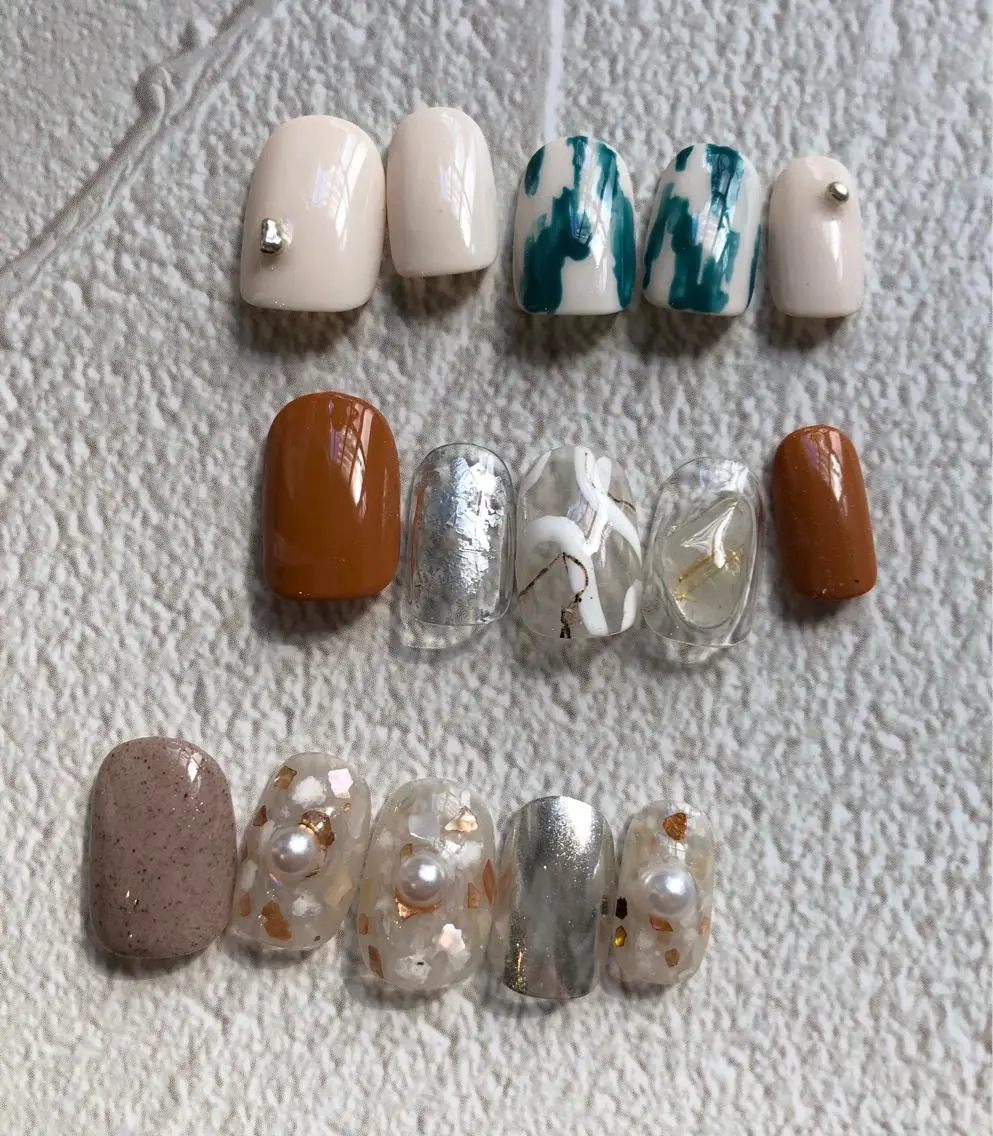 ネイル ジェルネイル パラジェル シンプルネイル パラあり!フィルイン 美フォルムのネイルデザイン