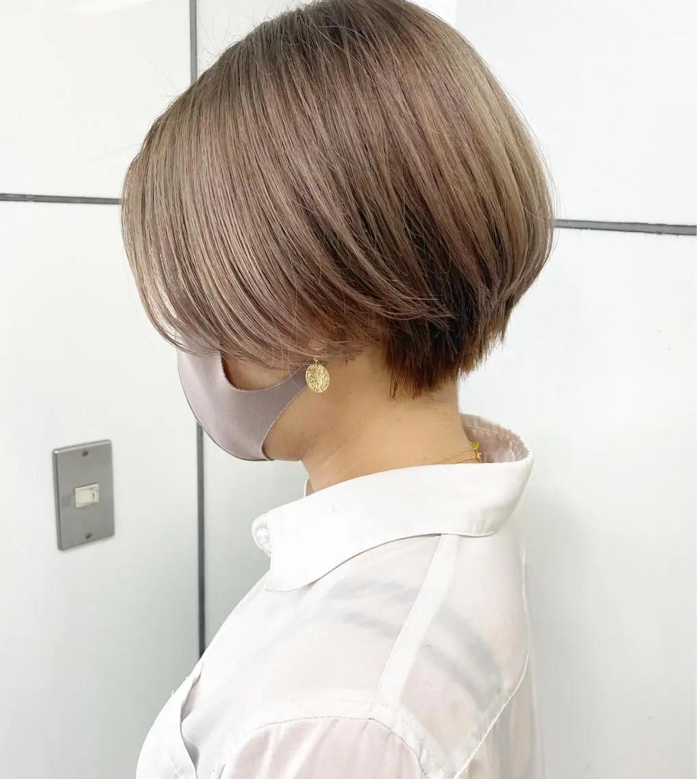 ショート カラー ブリーチ ケアブリーチ ダブルカラー ハイトーンカラー イルミナカラー 🧡色落ちまで2度 楽しめる🧡ヨシキのヘアスタイル
