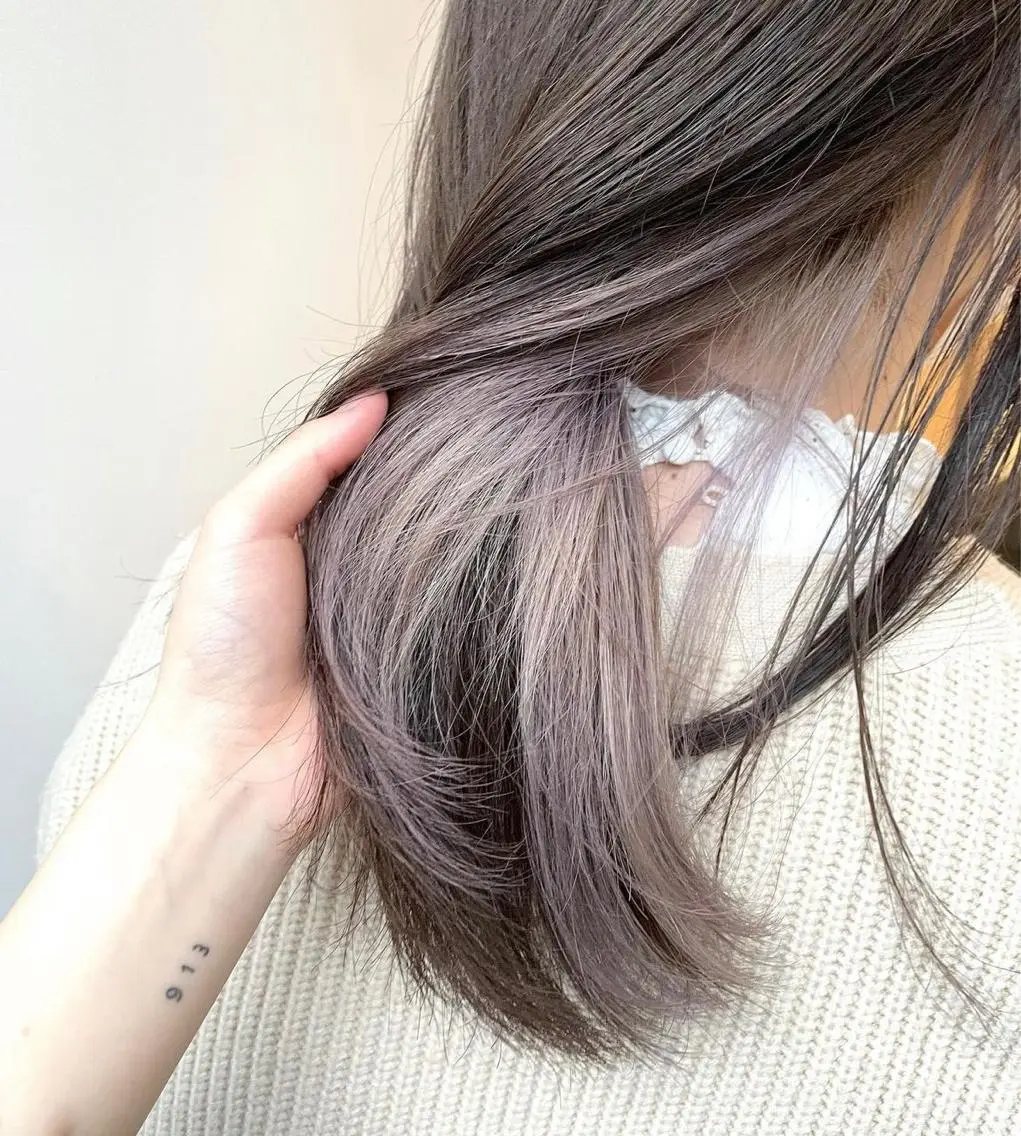 ロング カラー 🫧ハイトーン✨格安 より質💐マンツーマのヘアスタイル