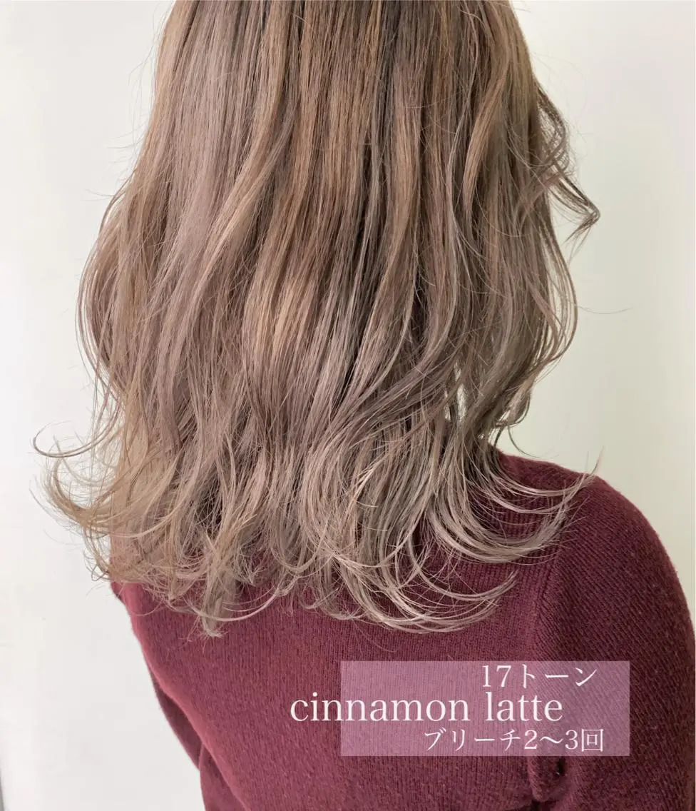 セミロング カラー バレイヤージュ ブリーチ ハイライトカラー ハイトーンカラー ハイライト ✂️ボブの神様 北村涼✂️のヘアスタイル