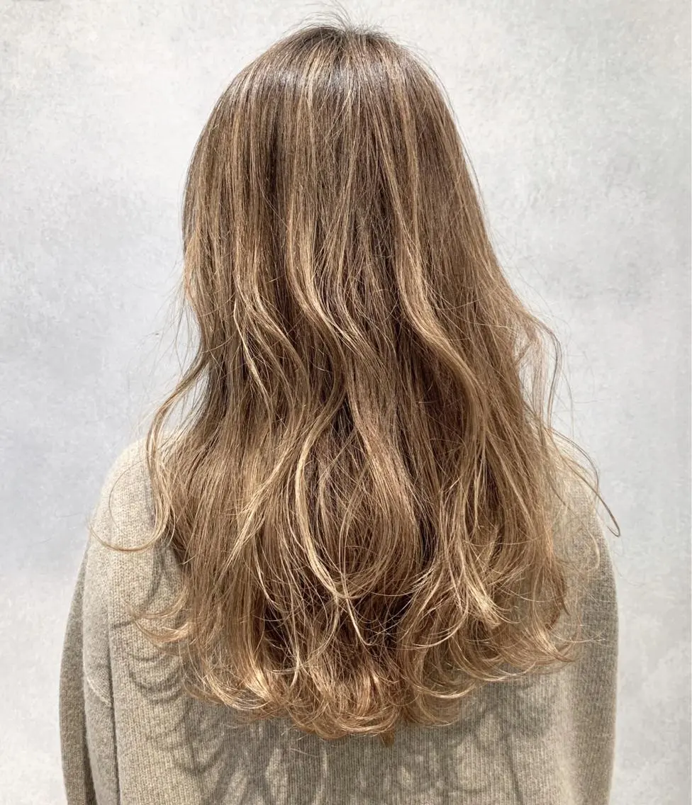 ロング カラー デザインカラー オーナースタイリスト 宗正淳志のヘアスタイル
