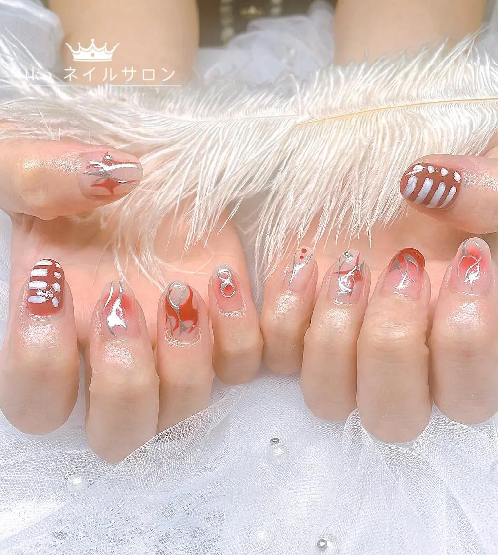 ネイル チークネイル 長さ出し フットネイル フレンチネイル ジェルネイル NIKO NAIL 柏のネイルデザイン