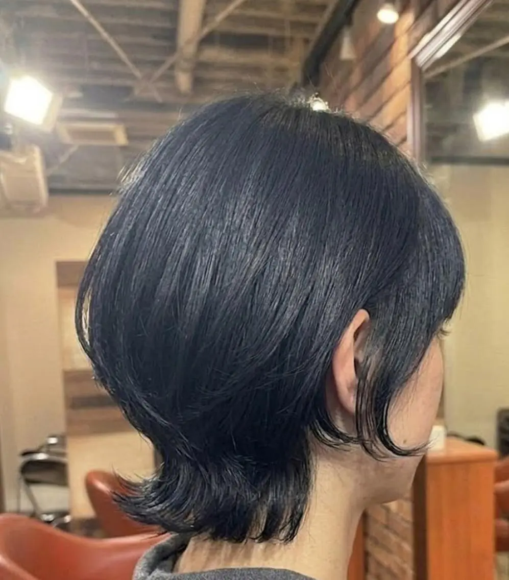ミディアム ショートボブ ボブ 外ハネヘア カット トリートメント ヘッドスパ flencia 丸 和博|カットのヘアスタイル