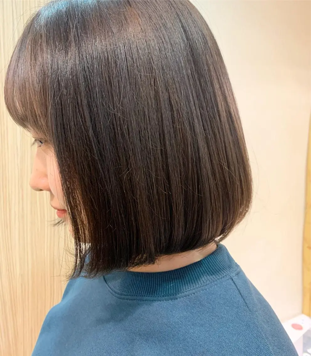 ミディアム カラー トリートメント 🌸スタイリスト 山浦美恵のヘアスタイル